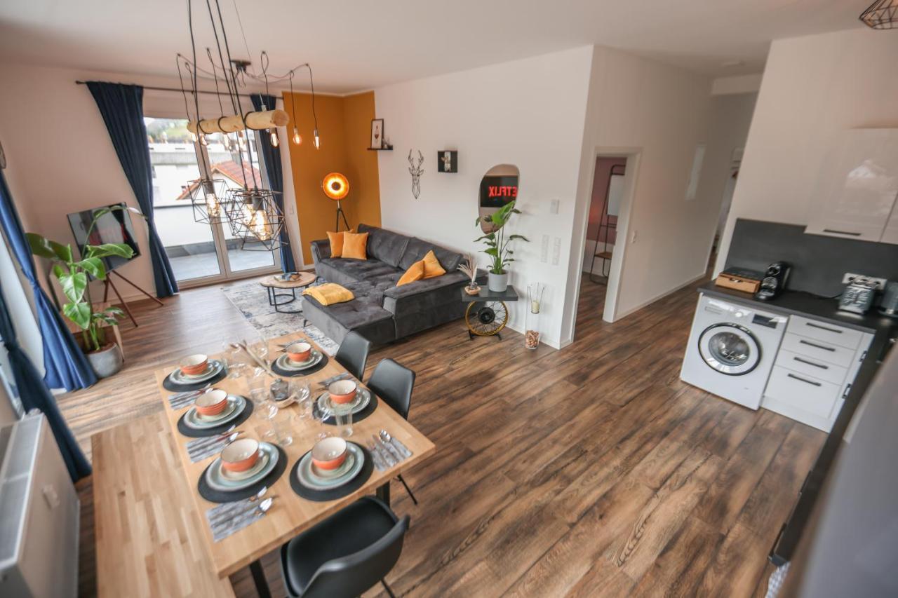 Penthouse I 106 Qm I 2 Balkone I Boxspring I Nespresso I Parkplatz Apartment โอแบร์ฮาร์แมร์สบาค ภายนอก รูปภาพ