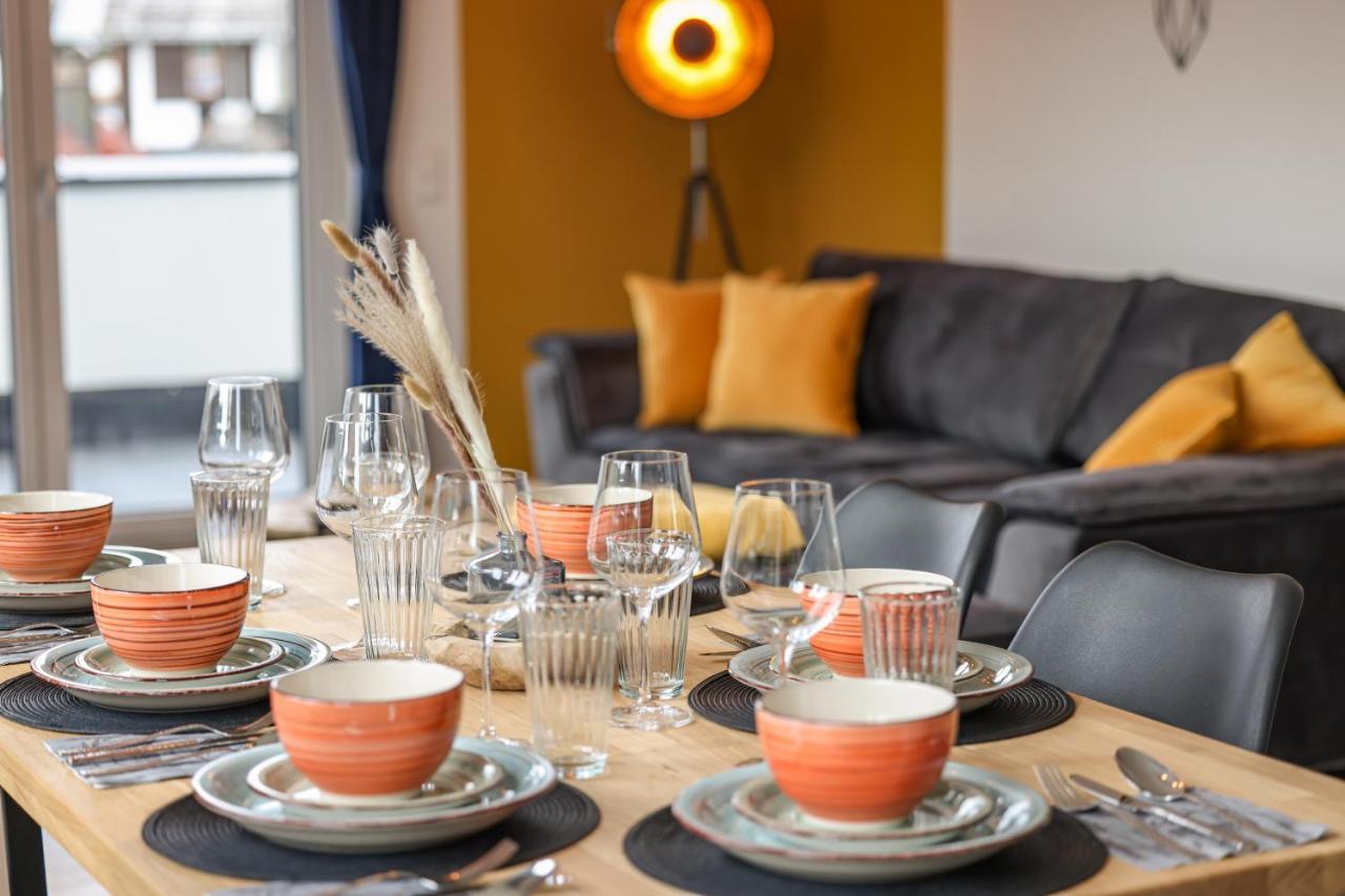 Penthouse I 106 Qm I 2 Balkone I Boxspring I Nespresso I Parkplatz Apartment โอแบร์ฮาร์แมร์สบาค ภายนอก รูปภาพ